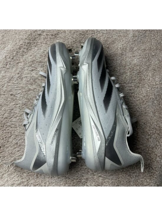 Adidas Adizero Electric+ Silver Speed Pack Metal Baseball Cleat JS2994 SZ 7 NWOB main image 5
